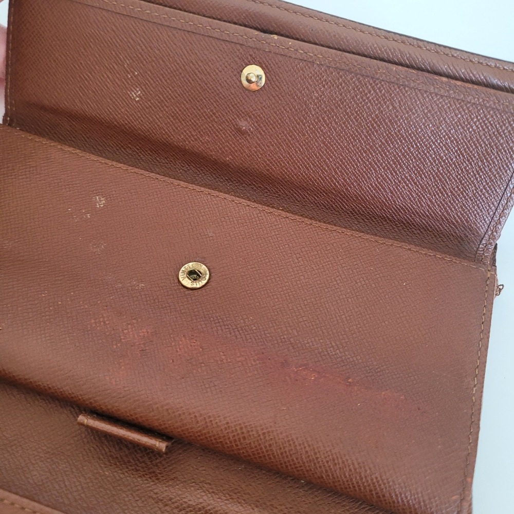 Louis Vuitton Monogram Porte Tresor International Wallet Brown M61215 TH0051 - Picture 8 of 14